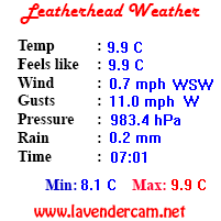 Leatherhead Weather